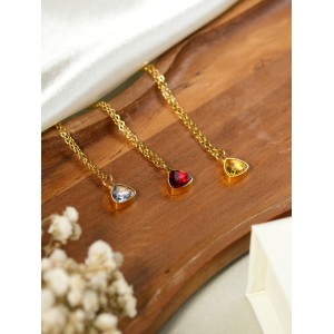 Birthstone necklace