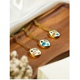 Geometric necklace