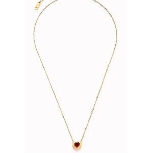 Ruby Heart Necklace