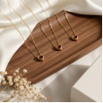 Ruby Heart Necklace