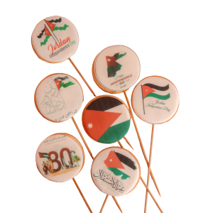 Jordan cookie on a stick