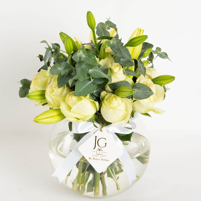 Flowers Light Vase