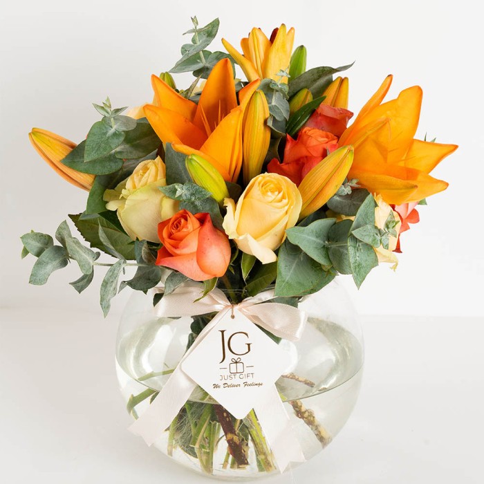 Spring Glow Vase