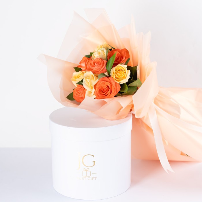 Glowing Rose Bouquet