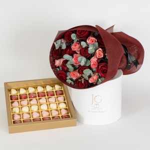 بكج الوردي الاحمر الجميل 