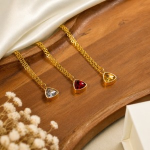 Birthstone necklace