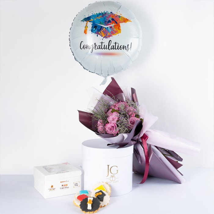 Purple graduation package