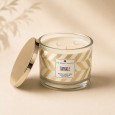 Twinkle light yellow candle