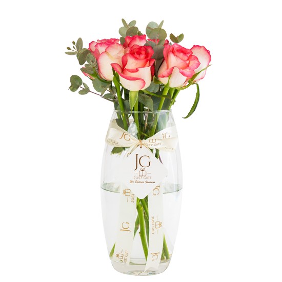 Pinky Angel Vase