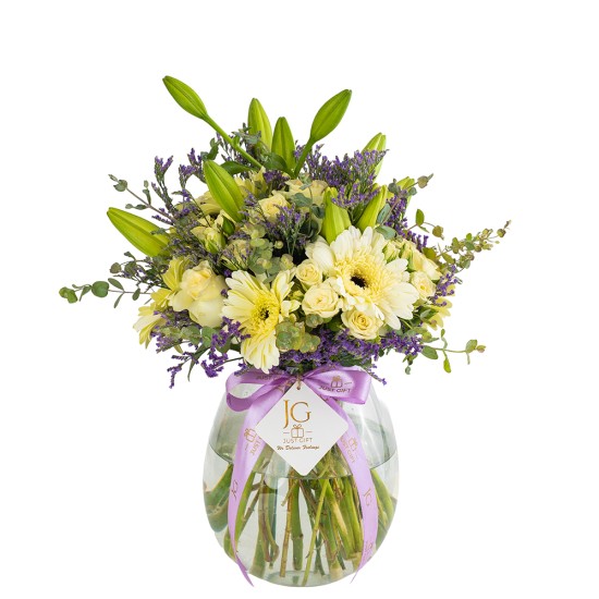 Lavender Lux Vase