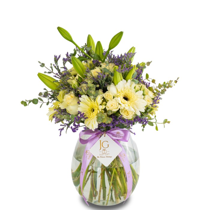 Lavender Lux Vase