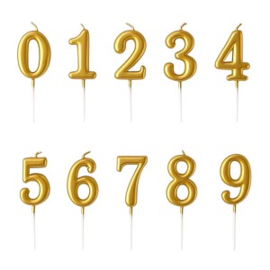 Numbers Candles