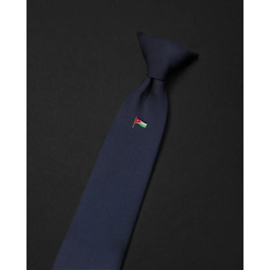 Woven (Jordan Flag) Silk Ready Tie