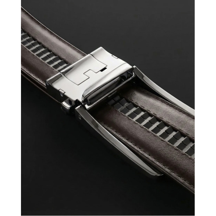 Hole Free Belt Genuine Leather