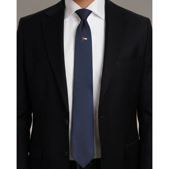 Woven (Jordan Flag) Silk Ready Tie