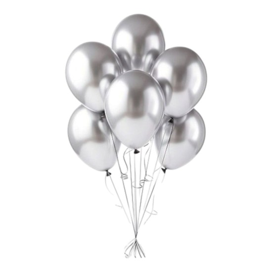 Silver Balloons Bundle