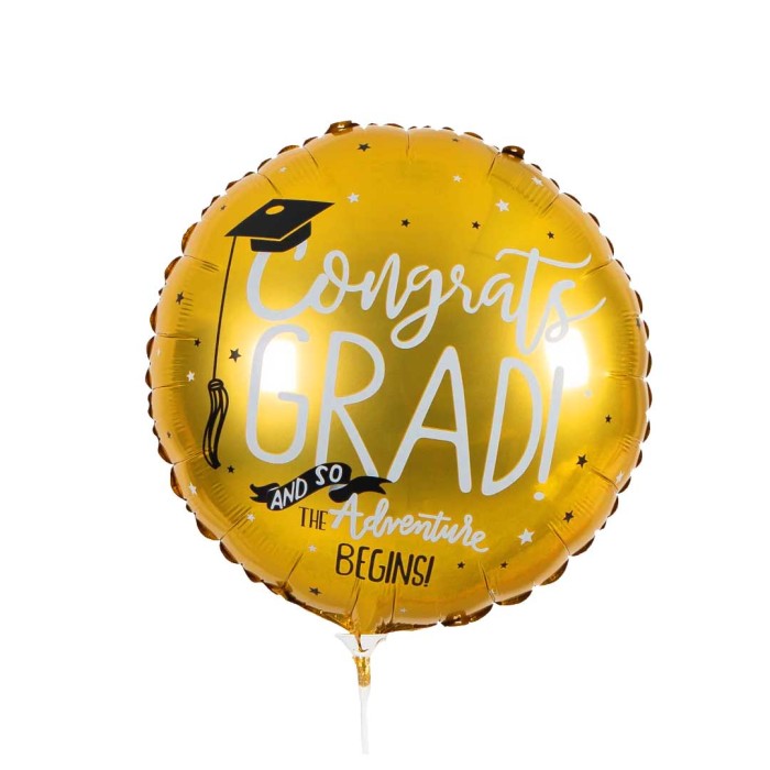 Graduation Glow Helium Balloon 