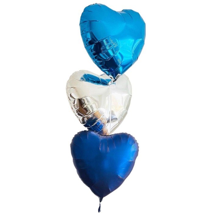 Three Hearts Balloons