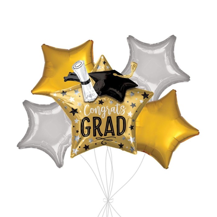 Graduation Star Balloons