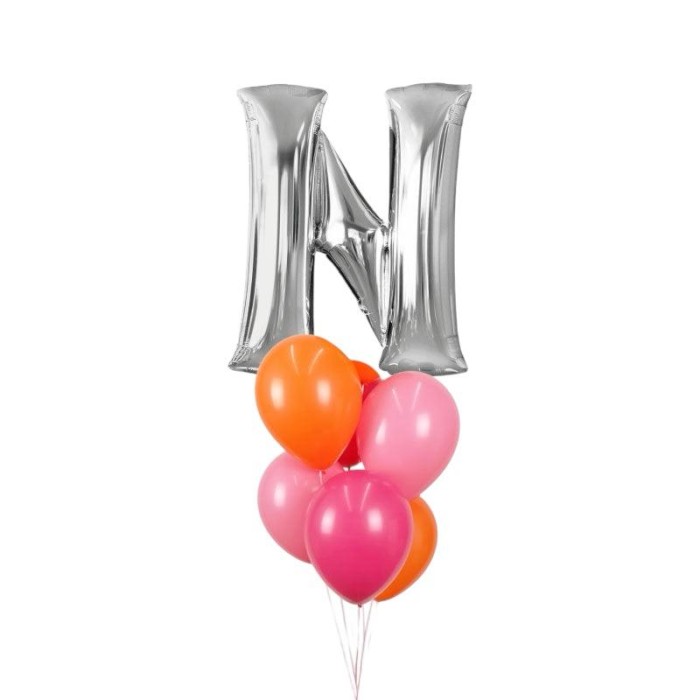 Glowing Letter Balloons