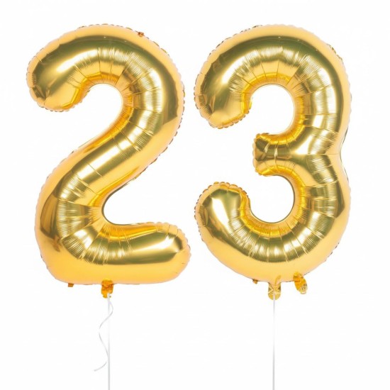 Numbers Helium Balloons