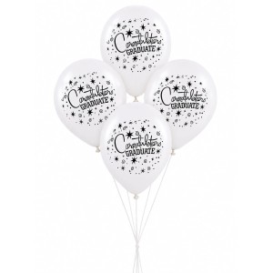 White Celebration Balloons 