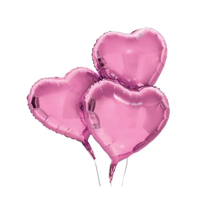Three Hearts Balloons