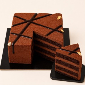 Chocolate Peanut Mousse Cake