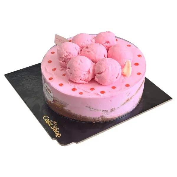 Bubble Gum Ice Cream cake