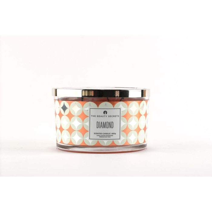 Diamond Orange candle