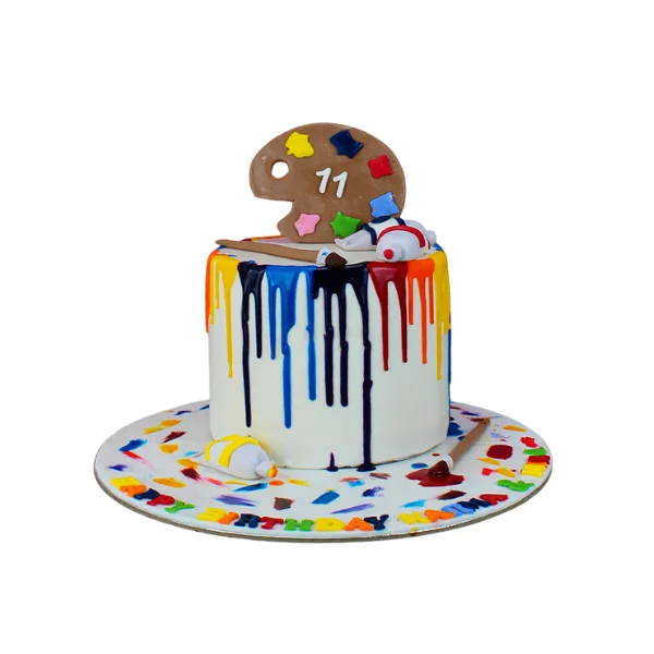 Artist cake 