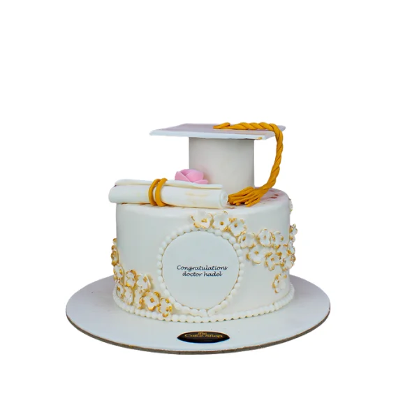 Luxury graduation cake