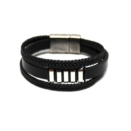 leather black bracelet leather black bracelet