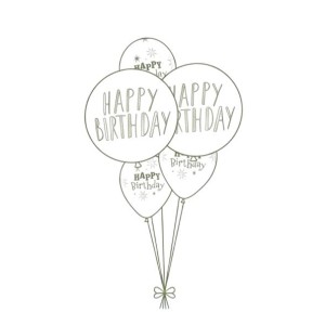 بالونات أعياد الميلاد