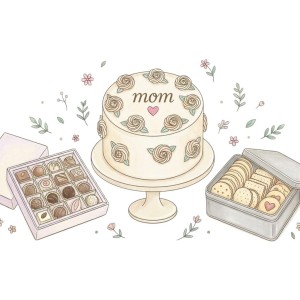 Mother's Day Cake and Chocolate