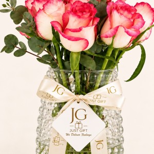 Pinky Angel Vase