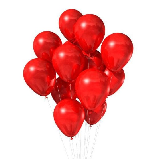 Red Helium Balloon 15