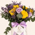 Lavender Elegance Vase