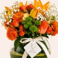 Orange Harmony Vase