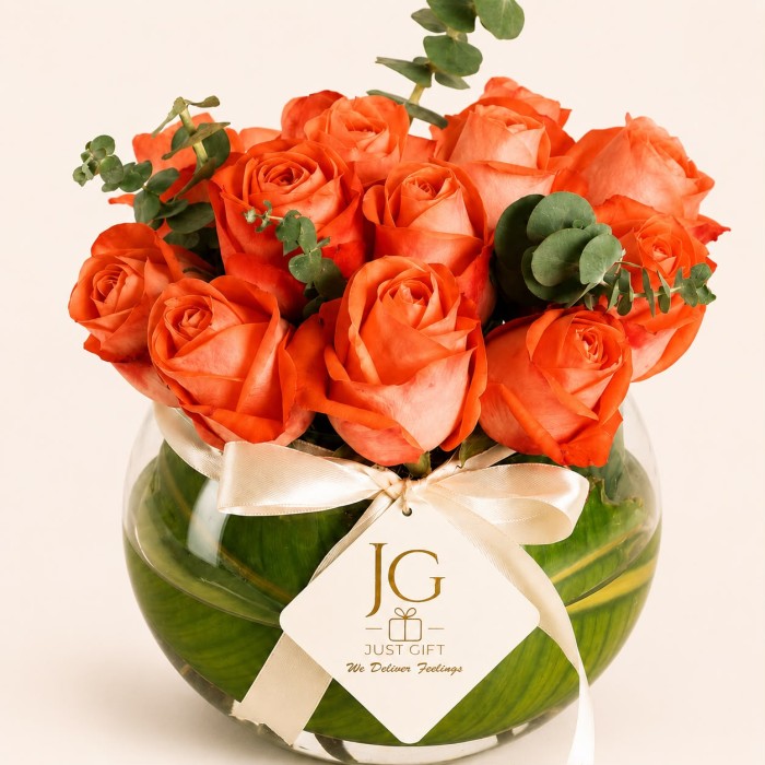 Orange Hope Vase