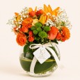Orange Harmony Vase