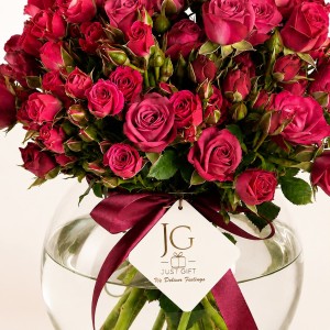 purple Baby Rose Vase