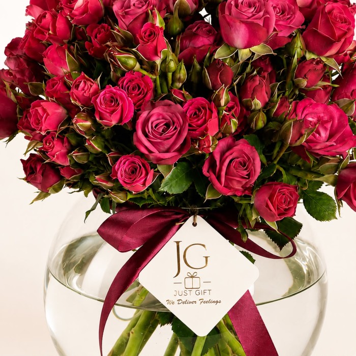 purple Baby Rose Vase
